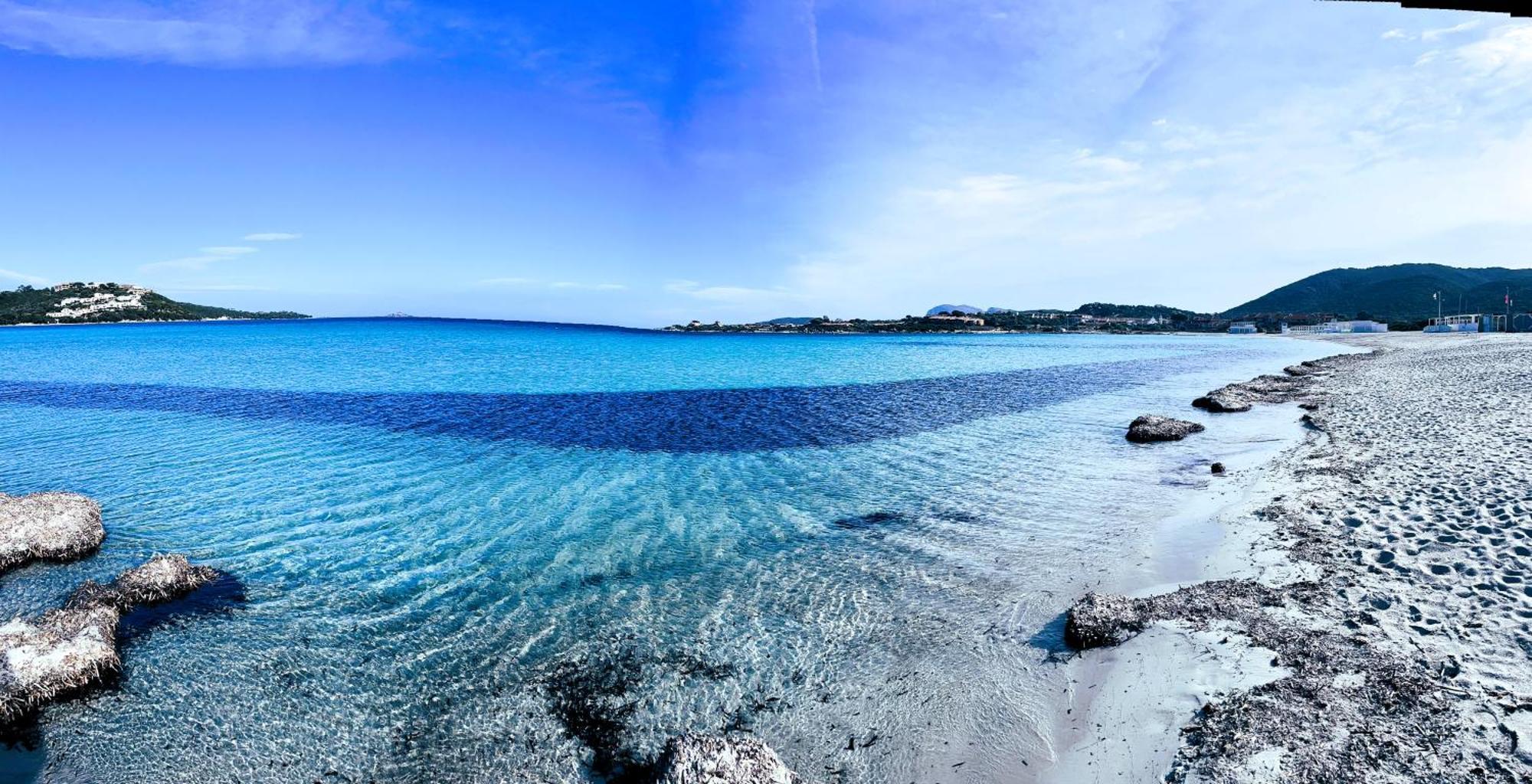 Splendida Vista Mare Zona Centrale Porto Rotondo Posto Auto Privato Exteriér fotografie