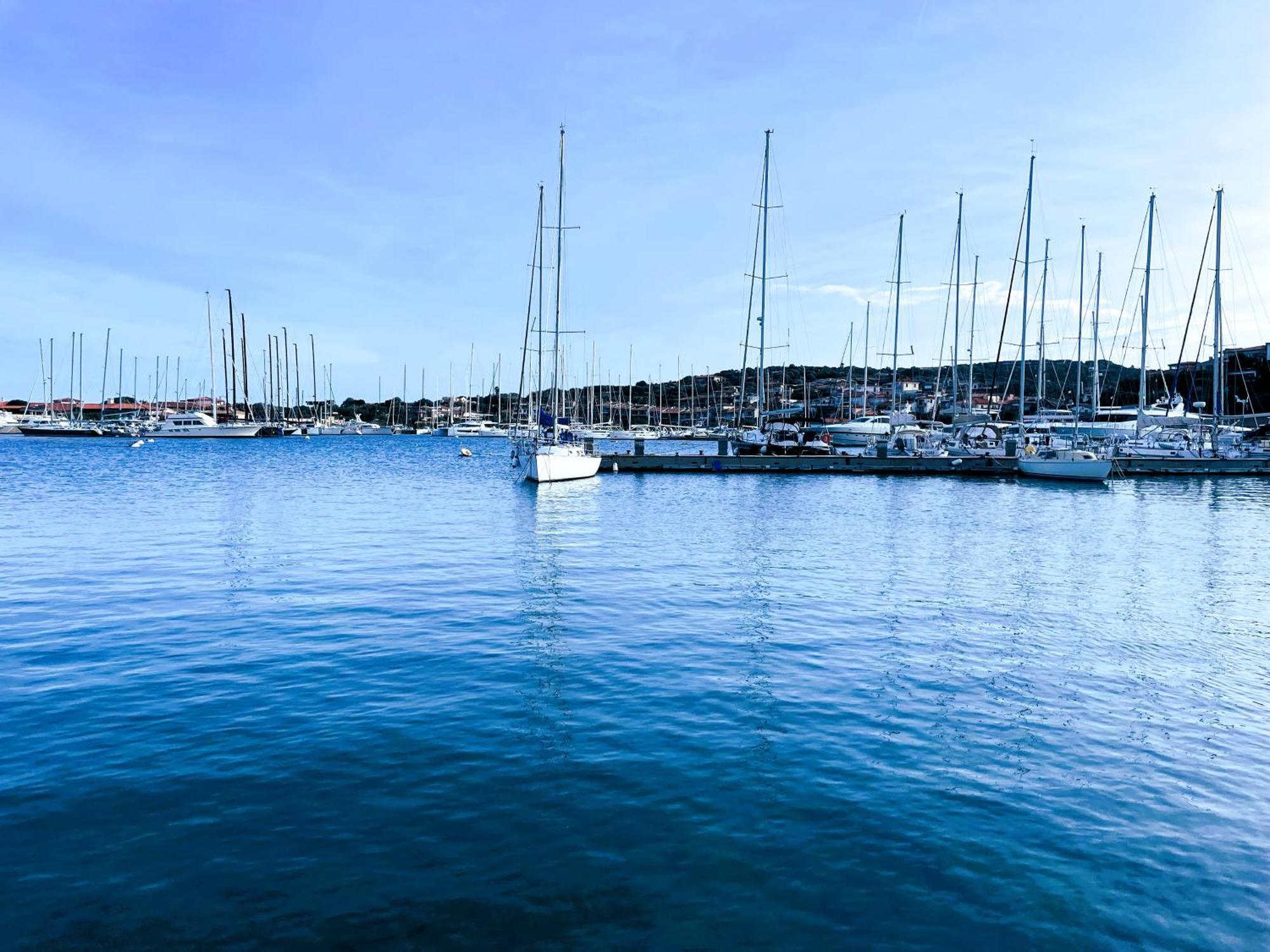 Splendida Vista Mare Zona Centrale Porto Rotondo Posto Auto Privato Exteriér fotografie