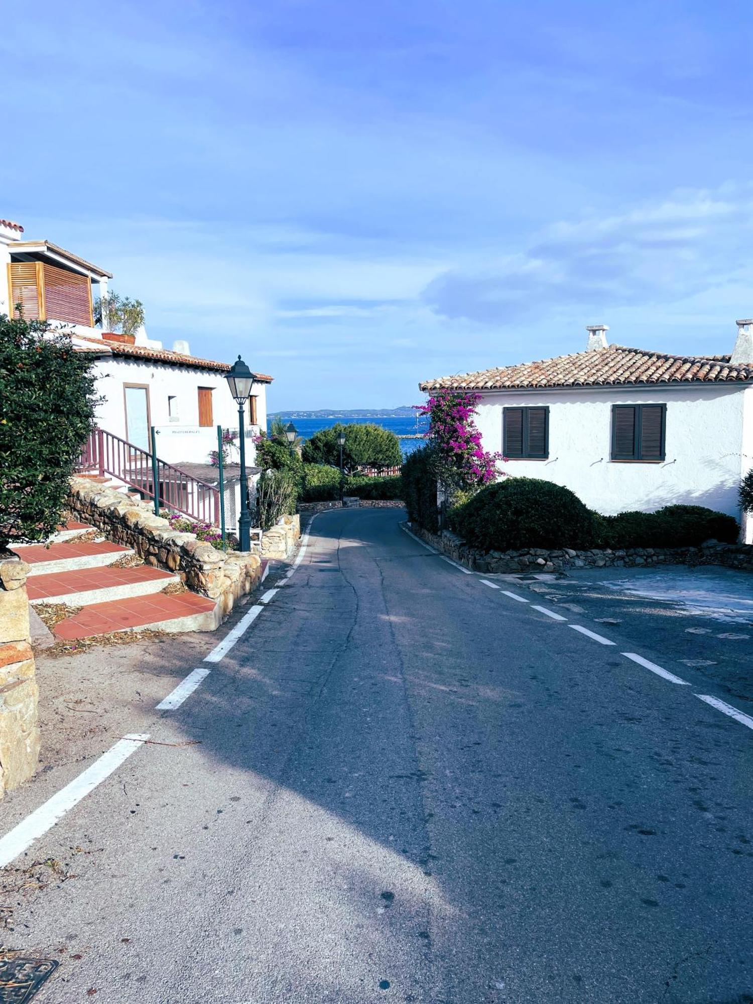 Splendida Vista Mare Zona Centrale Porto Rotondo Posto Auto Privato Exteriér fotografie