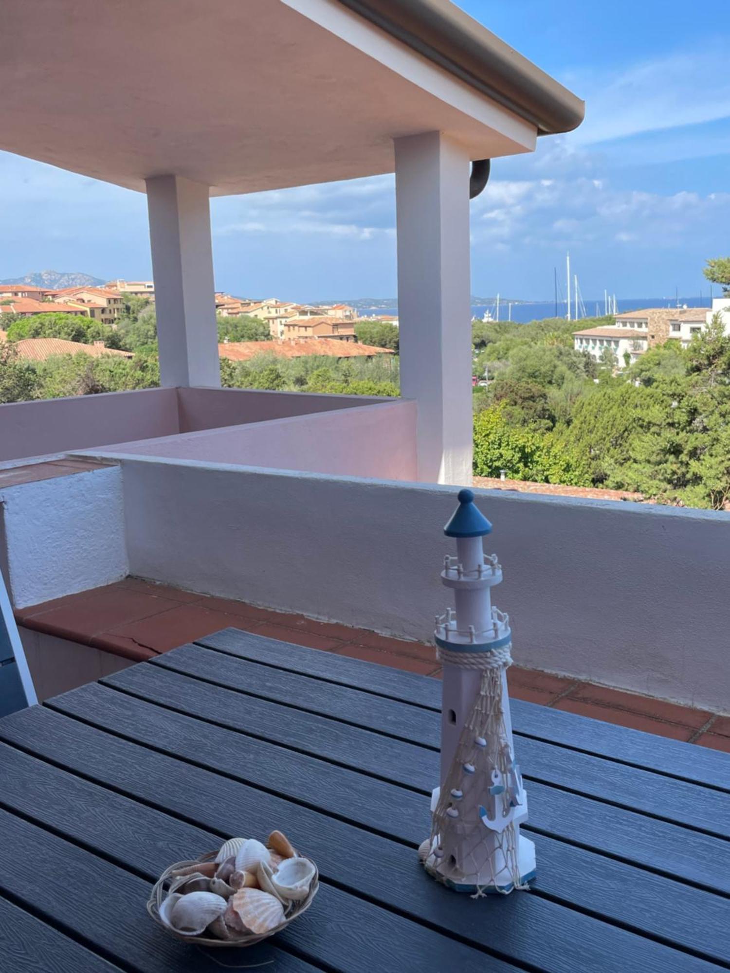 Splendida Vista Mare Zona Centrale Porto Rotondo Posto Auto Privato Exteriér fotografie