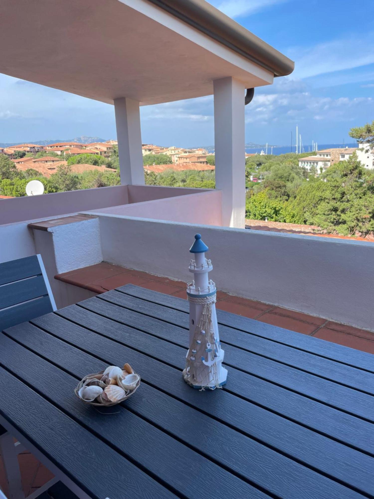 Splendida Vista Mare Zona Centrale Porto Rotondo Posto Auto Privato Exteriér fotografie